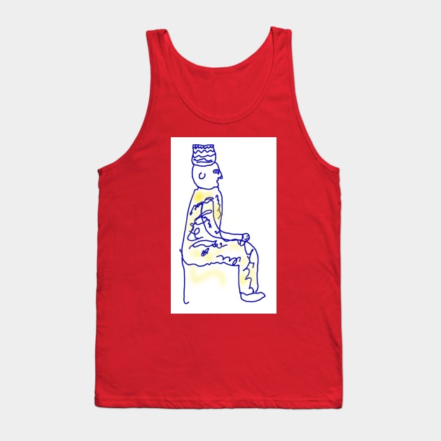 Hugh Dennis’ drawing Tank Top by mywanderings